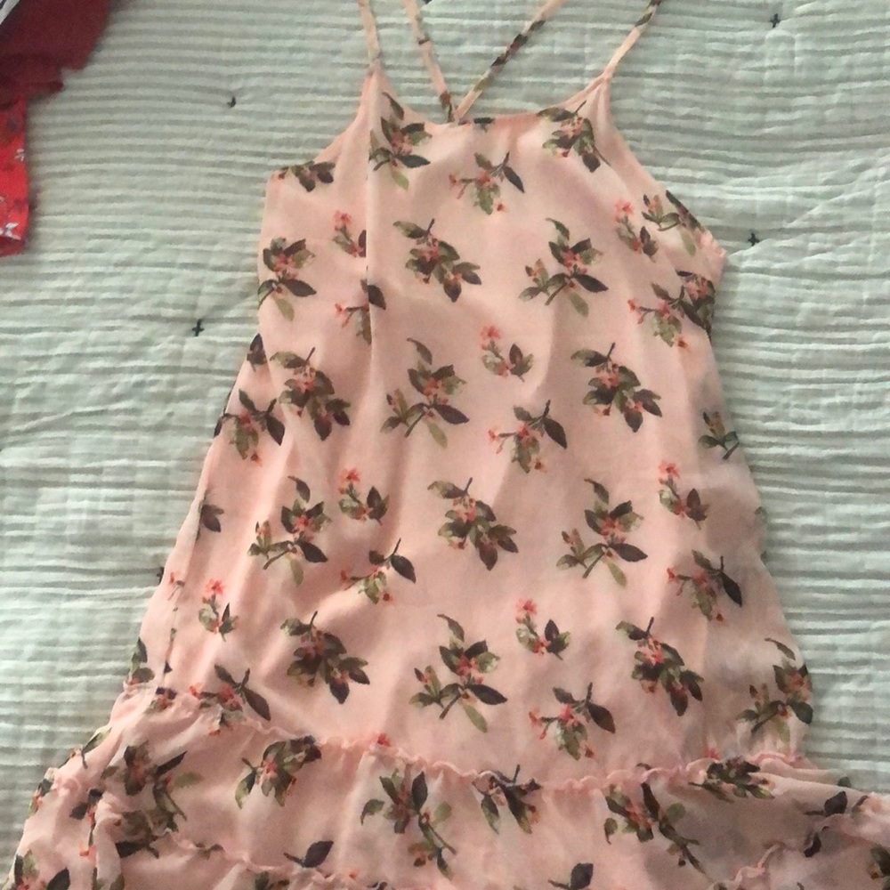 Nice chiffon sundress never worn Abercrombie szM